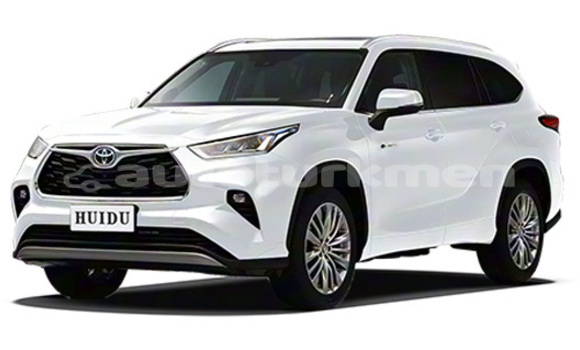 Buy New Toyota Highlander White Car in Saragt in Ahal Buy New Toyota Highlander White Car in Saragt in Ahal