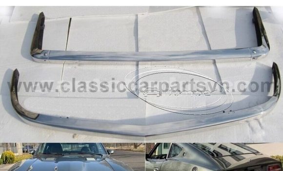 Medium with watermark 4. datsun 240z 260z 280z bumper 1969 1978 full set new 1