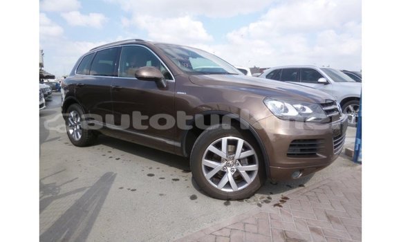 Buy Import Volkswagen Touareg Brown Car in Import - Dubai in Ahal