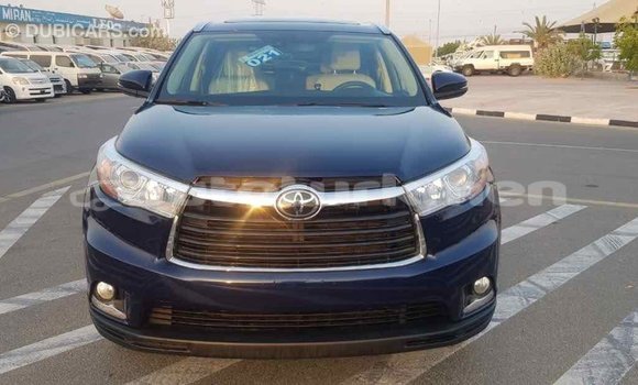 Buy Import Toyota Highlander Blue Car in Import - Dubai in Ahal Buy Import Toyota Highlander Blue Car in Import - Dubai in Ahal