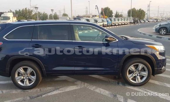 Buy Import Toyota Highlander Blue Car in Import - Dubai in Ahal Buy Import Toyota Highlander Blue Car in Import - Dubai in Ahal