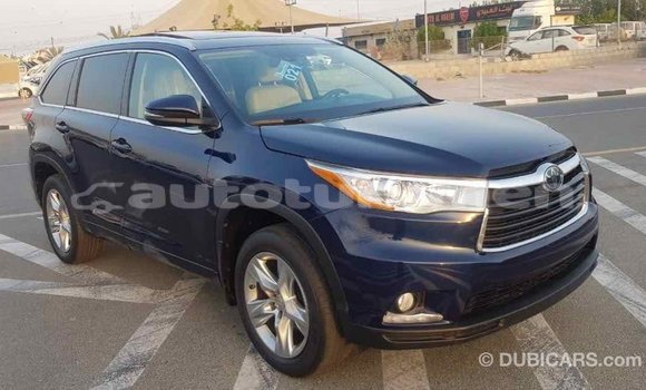 Buy Import Toyota Highlander Blue Car in Import - Dubai in Ahal Buy Import Toyota Highlander Blue Car in Import - Dubai in Ahal