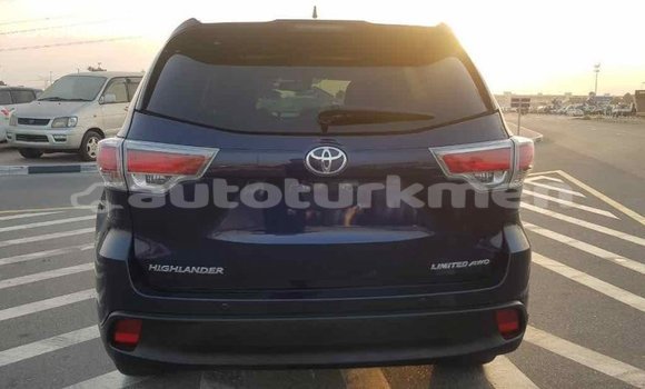 Buy Import Toyota Highlander Blue Car in Import - Dubai in Ahal Buy Import Toyota Highlander Blue Car in Import - Dubai in Ahal