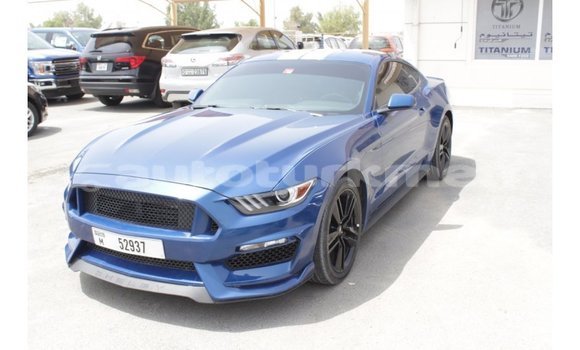 Buy Import Ford Mustang Blue Car in Import - Dubai in Ahal