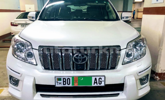 Buy Used Toyota Land Cruiser Prado White Car in Asgabat in Asgabat